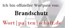 Wortpatenschaft Brandschutz