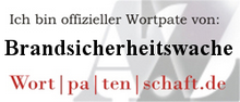 Wortpatenschaft Brandsicherheitswache